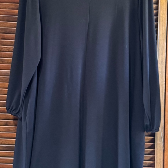 Lane Bryant Dress Womens Plus Size 22-24 Black/white Poly/Rayon Stretch  sku3364 - Picture 11 of 12